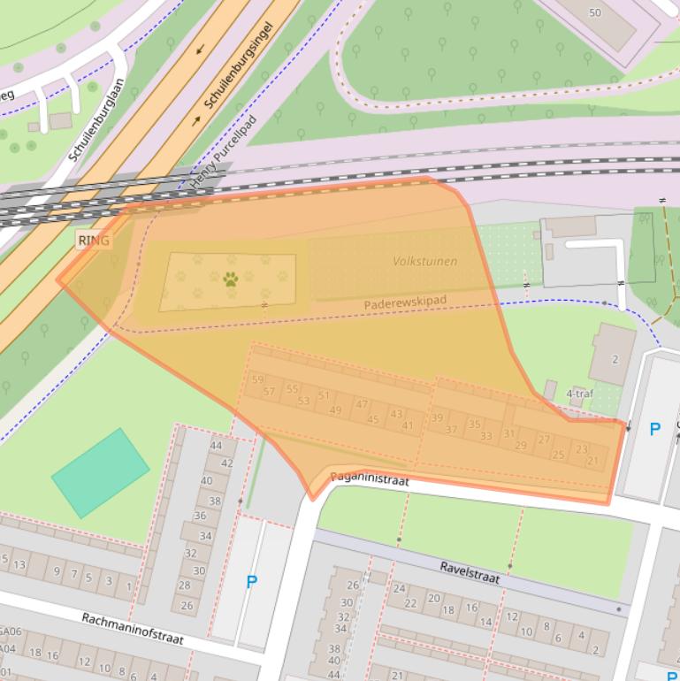 Kaart van postcodegebied 7604JB.