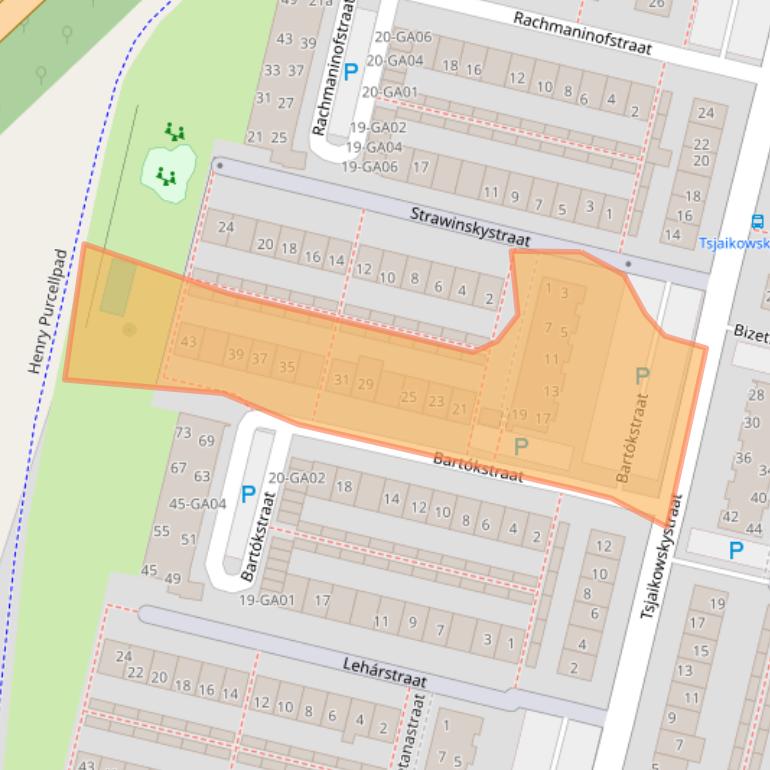 Kaart van postcodegebied 7604SP.