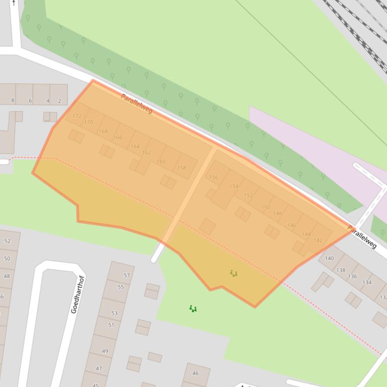 Kaart van postcodegebied 7604TT.