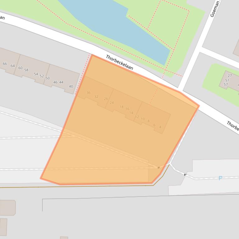 Kaart van postcodegebied 7604XP.