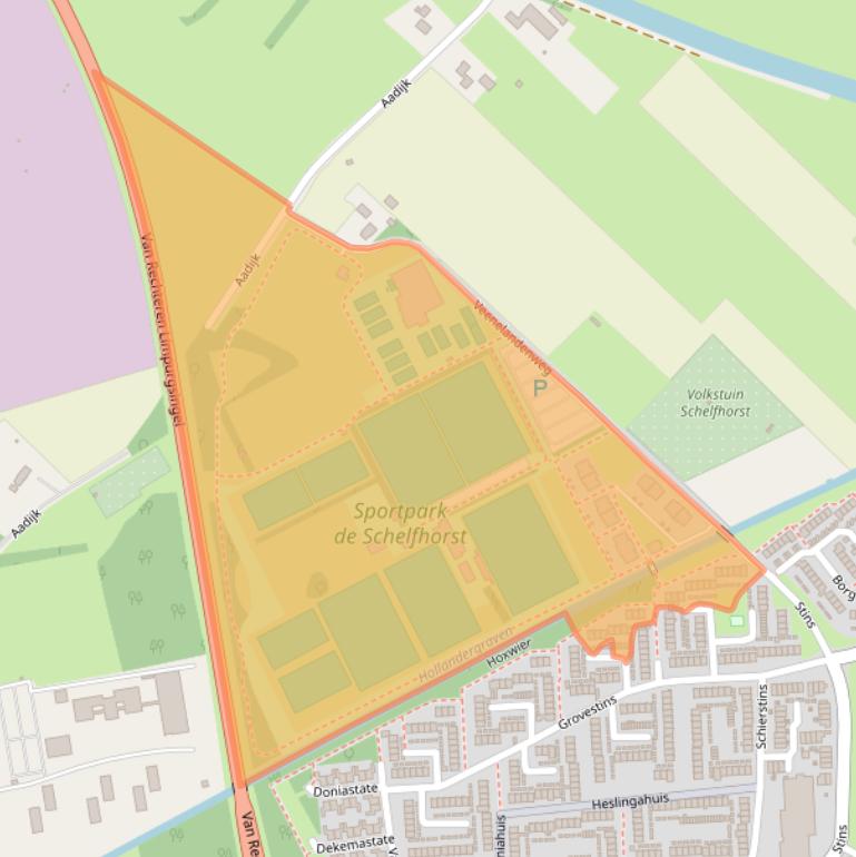 Kaart van postcodegebied 7608HB.