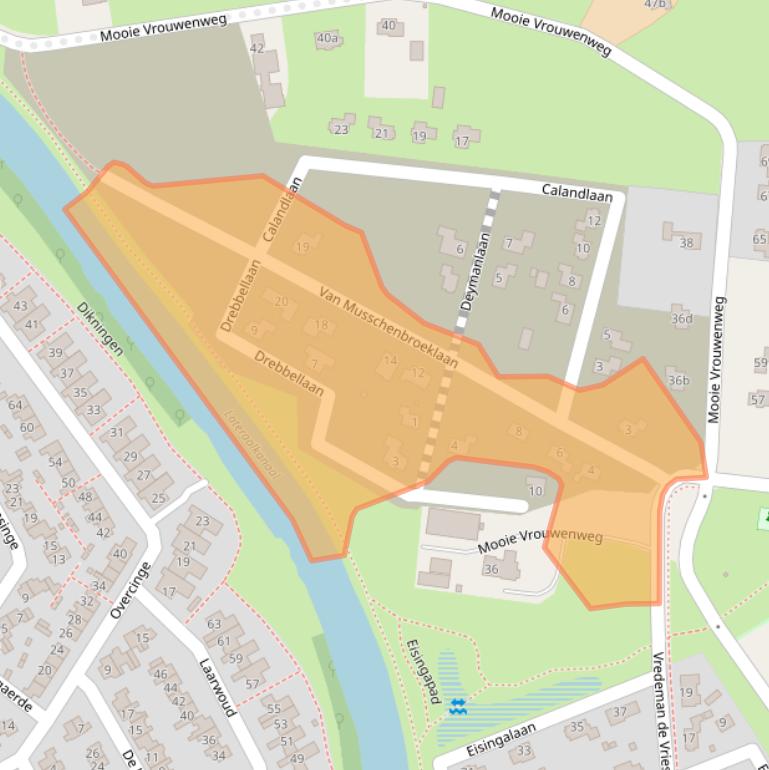 Kaart van postcodegebied 7608SR.