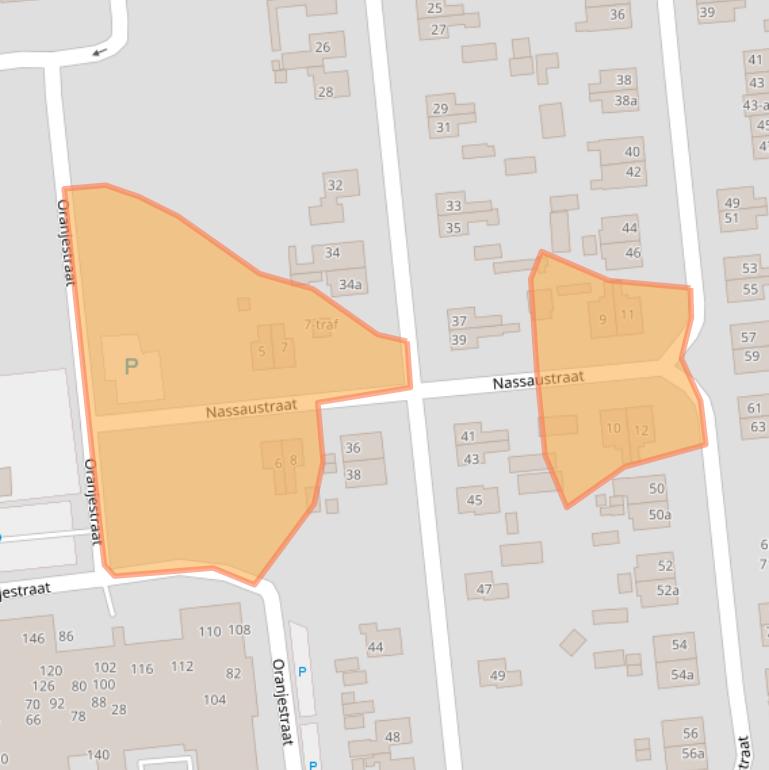 Kaart van postcodegebied 7676BE.