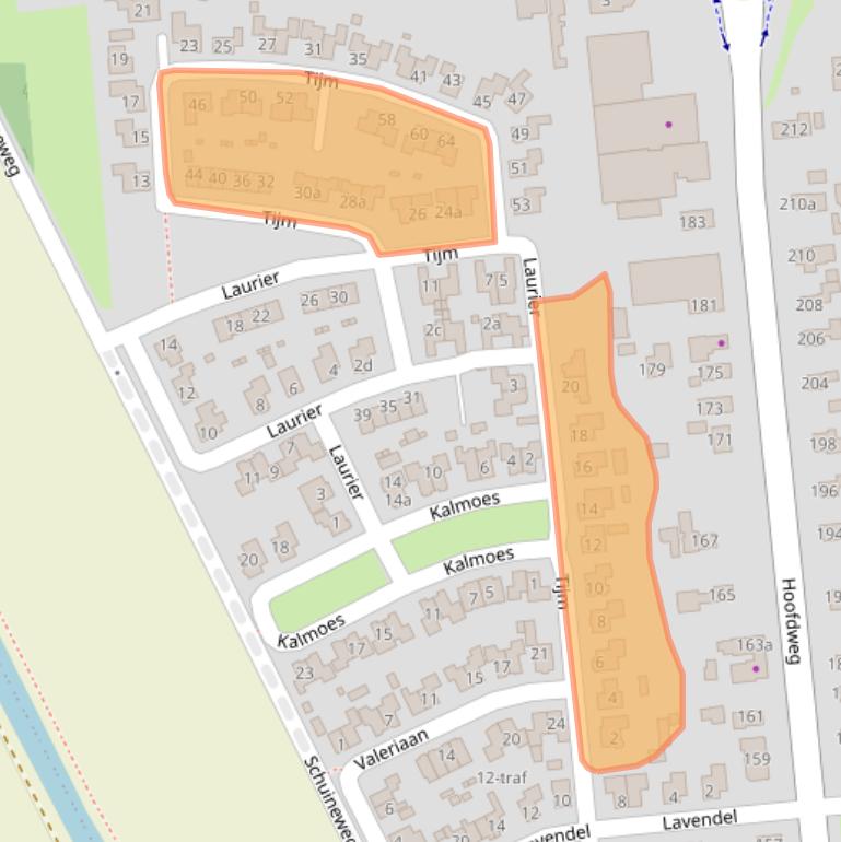 Kaart van postcodegebied 7676DB.