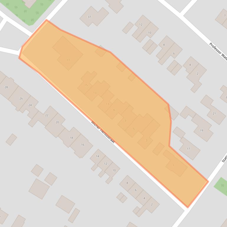 Kaart van postcodegebied 7692AL.