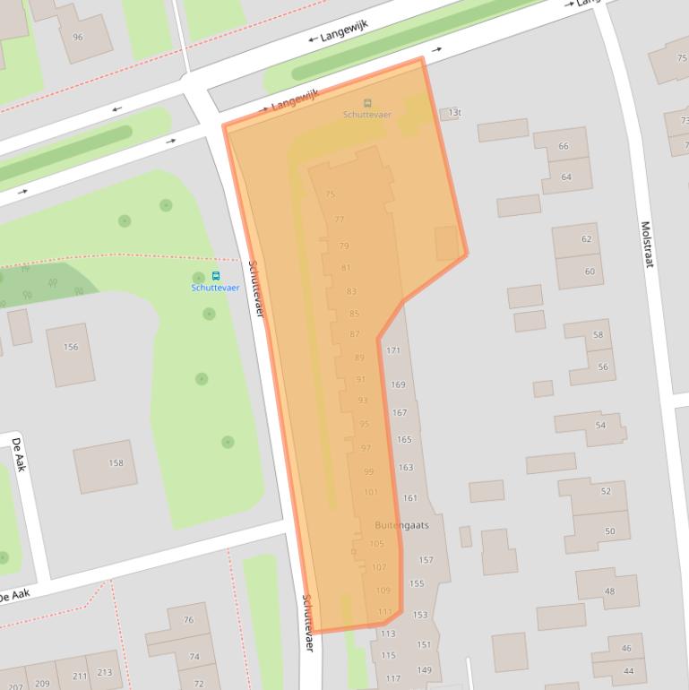 Kaart van postcodegebied 7701DE.