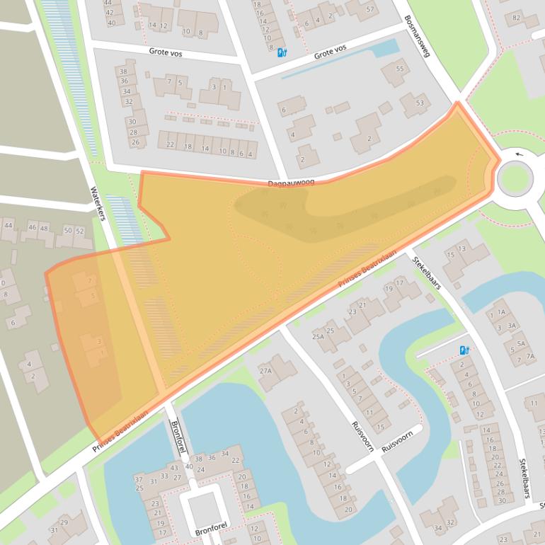 Kaart van postcodegebied 7711ZA.