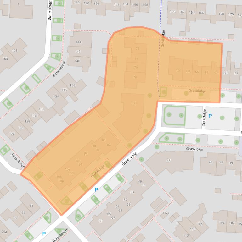 Kaart van postcodegebied 7772NR.