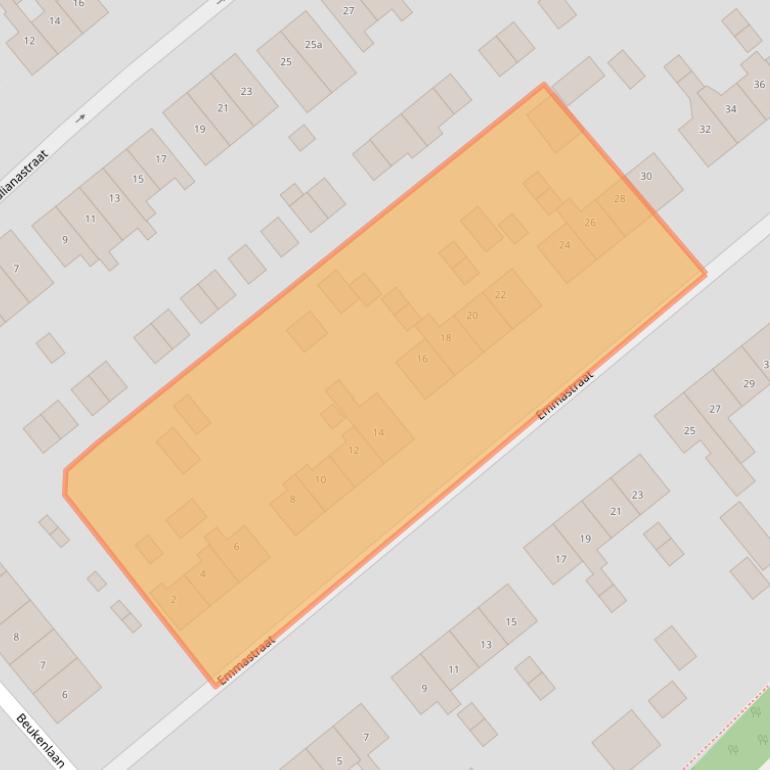 Kaart van postcodegebied 7782RT.