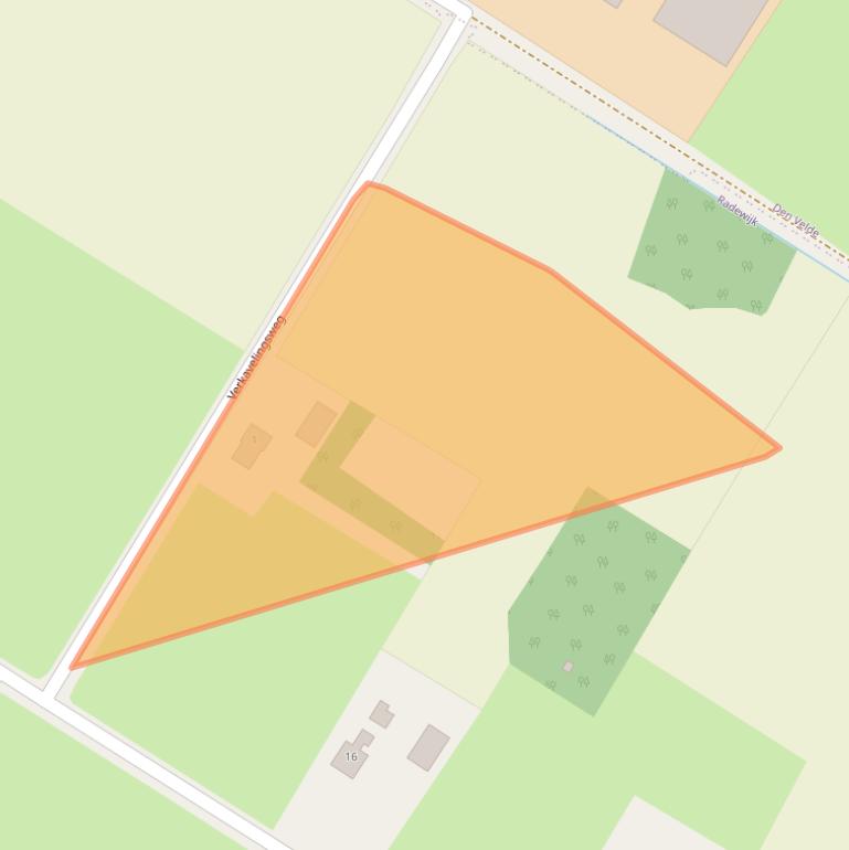 Kaart van postcodegebied 7791RW.