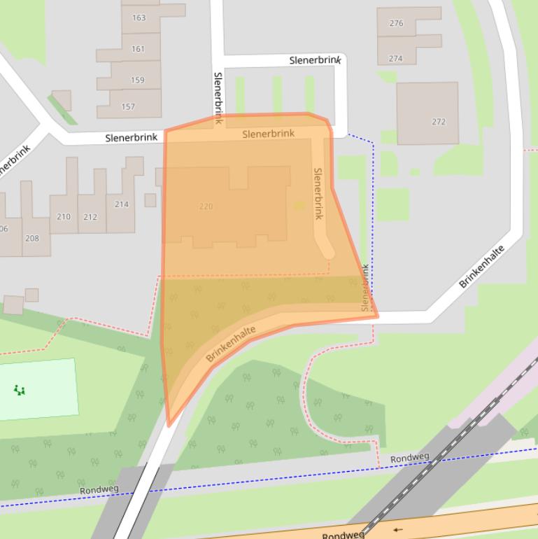 Kaart van postcodegebied 7812HK.