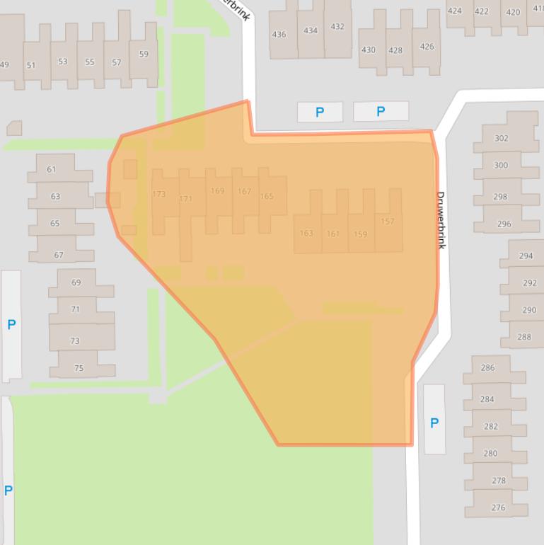 Kaart van postcodegebied 7812TE.