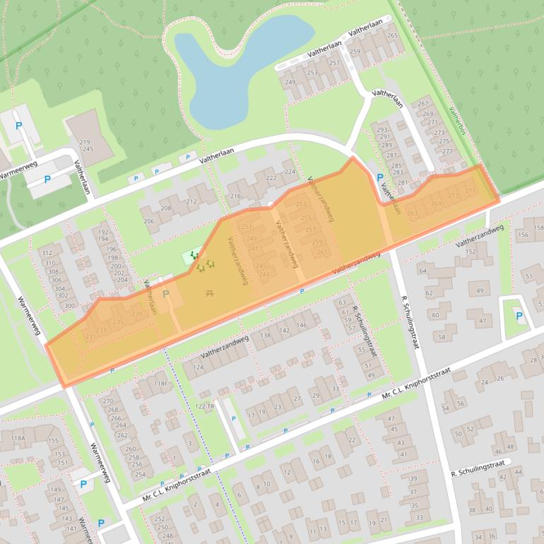 Kaart van postcodegebied 7815AT.