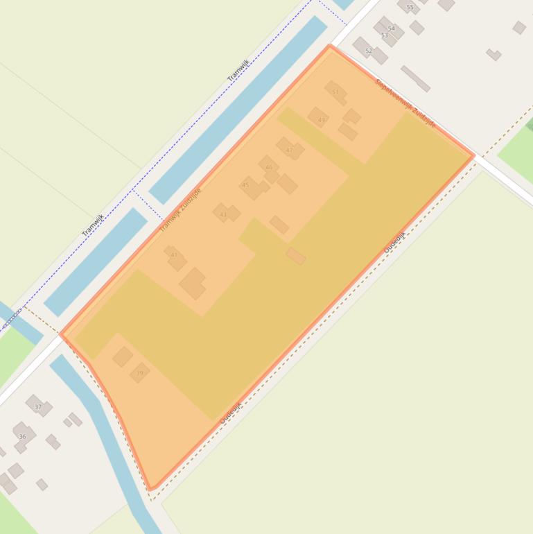 Kaart van postcodegebied 7831GJ.