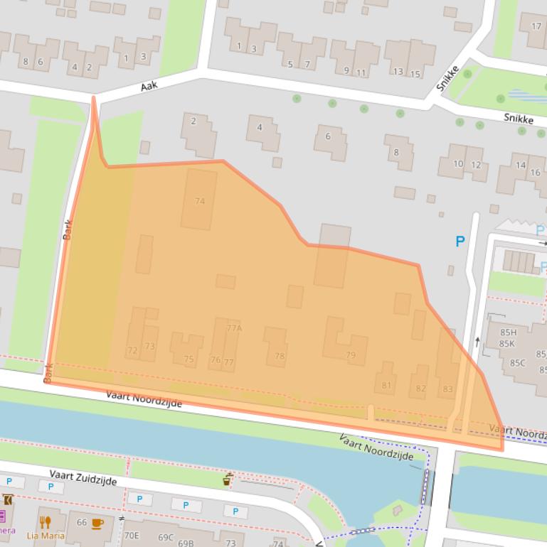 Kaart van postcodegebied 7833HD.