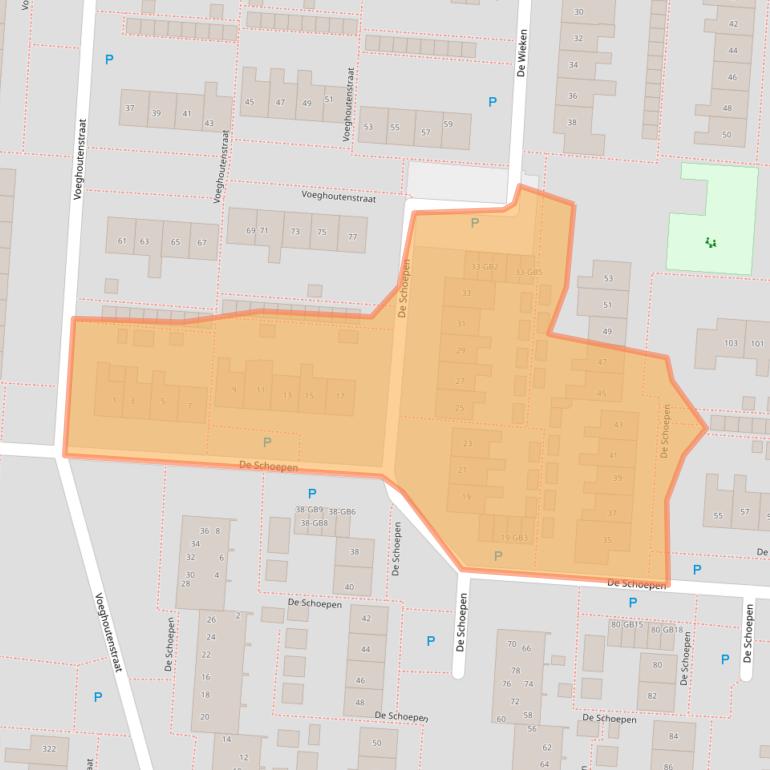 Kaart van postcodegebied 7891KA.