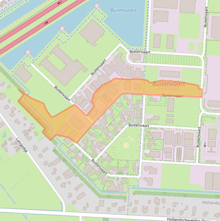 Kaart van postcodegebied 7905SM.