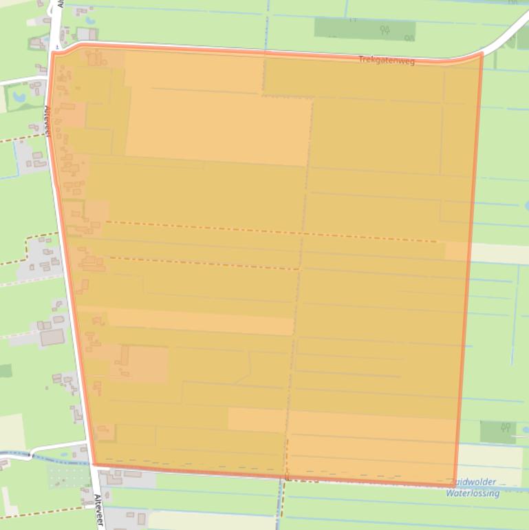 Kaart van postcodegebied 7907GA.