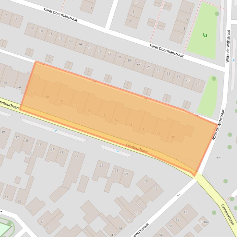 Kaart van postcodegebied 7941LV.