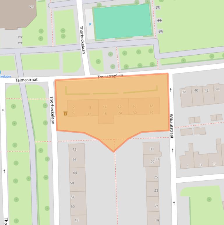 Kaart van postcodegebied 7942BD.