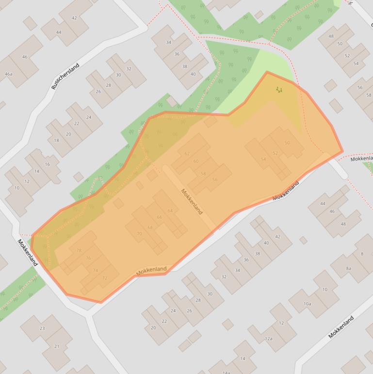 Kaart van postcodegebied 7951HG.