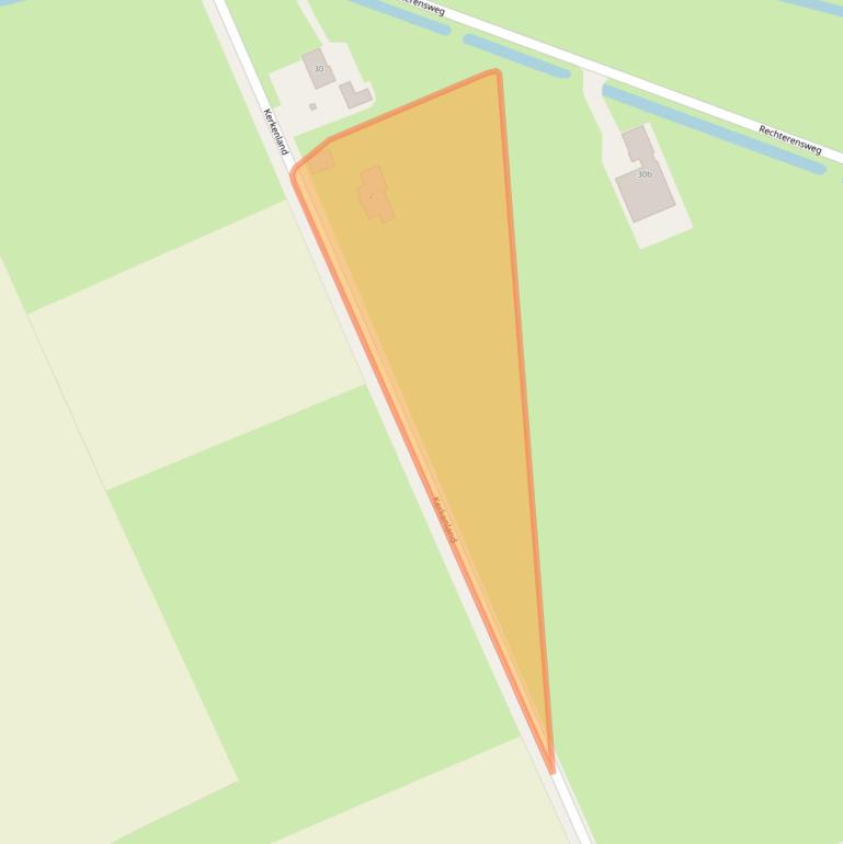 Kaart van postcodegebied 7951LS.