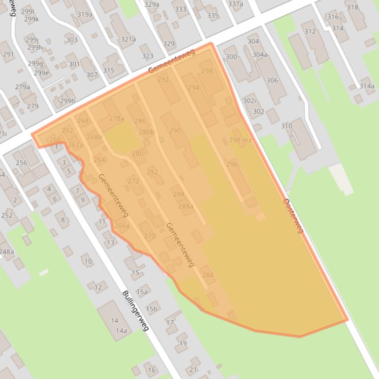 Kaart van postcodegebied 7951PD.