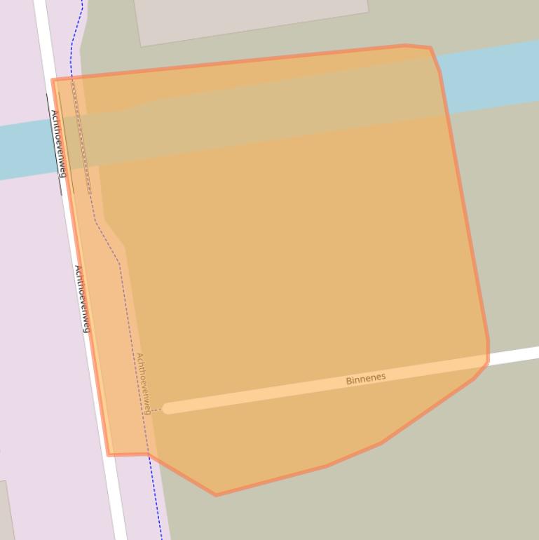 Kaart van postcodegebied 7951ST.