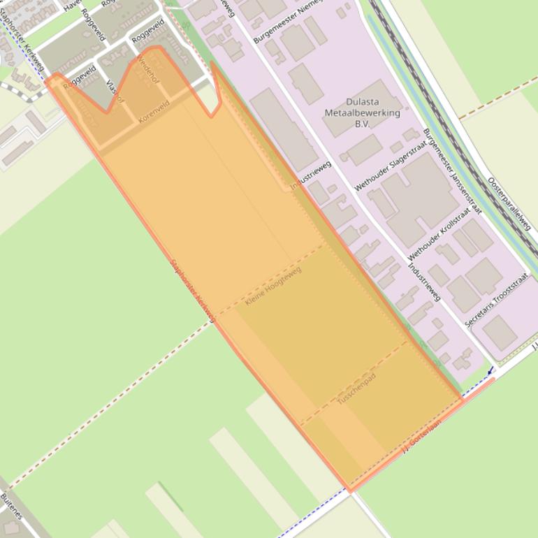 Kaart van postcodegebied 7951XN.