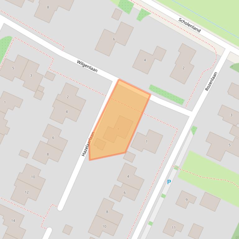 Kaart van postcodegebied 7954EC.