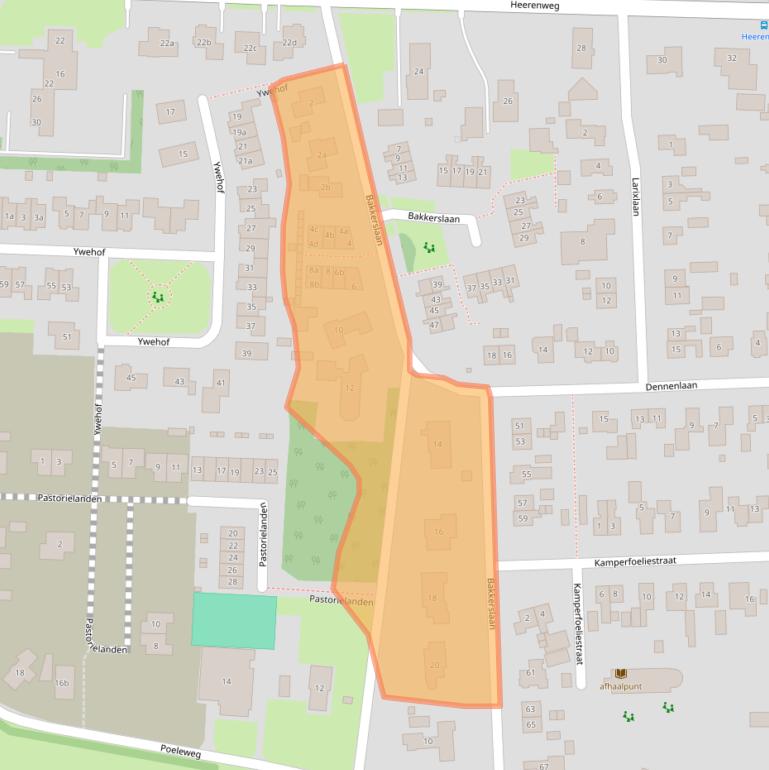 Kaart van postcodegebied 7955AD.