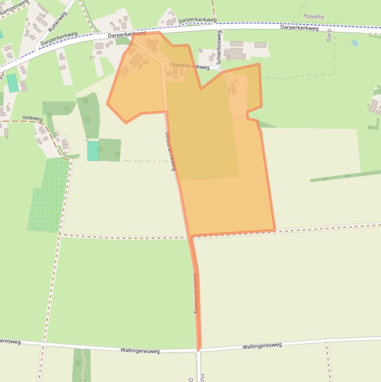 Kaart van postcodegebied 7973JK.