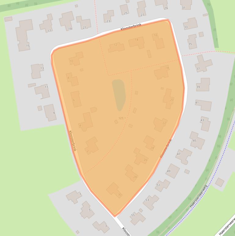 Kaart van postcodegebied 8034PV.