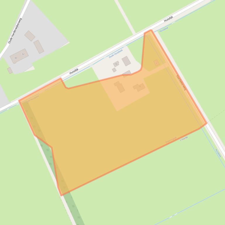 Kaart van postcodegebied 8085PN.