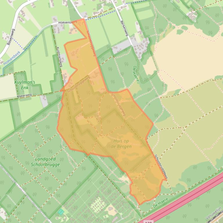 Kaart van postcodegebied 8085RW.