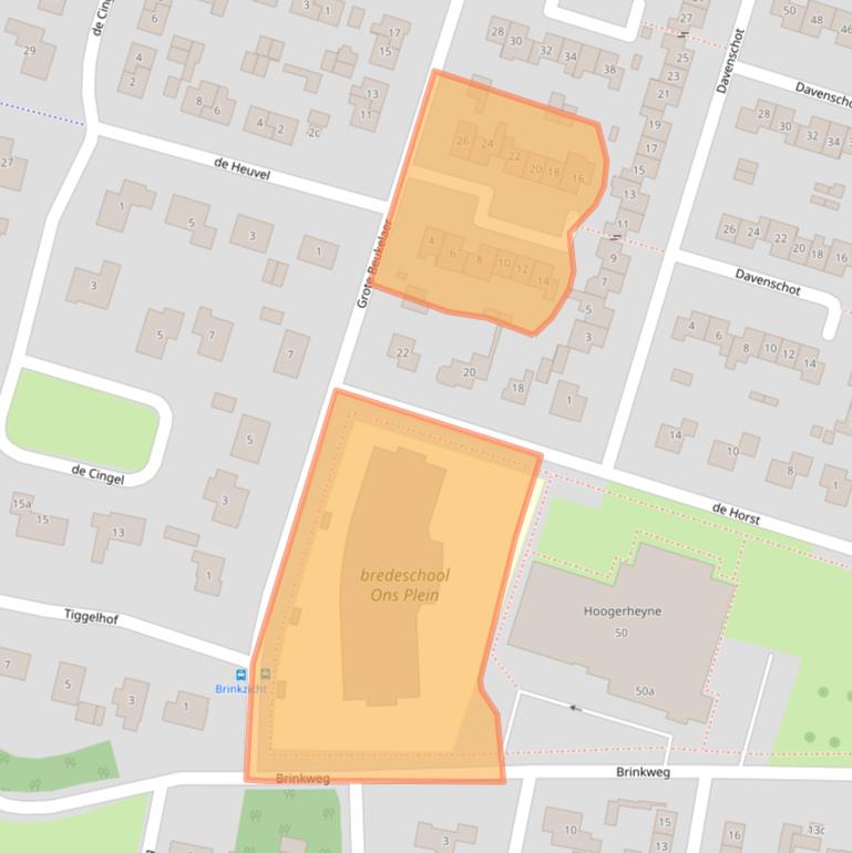 Kaart van postcodegebied 8141BP.