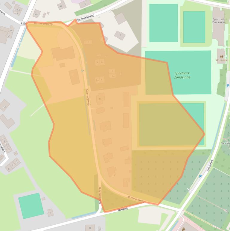 Kaart van postcodegebied 8148RG.