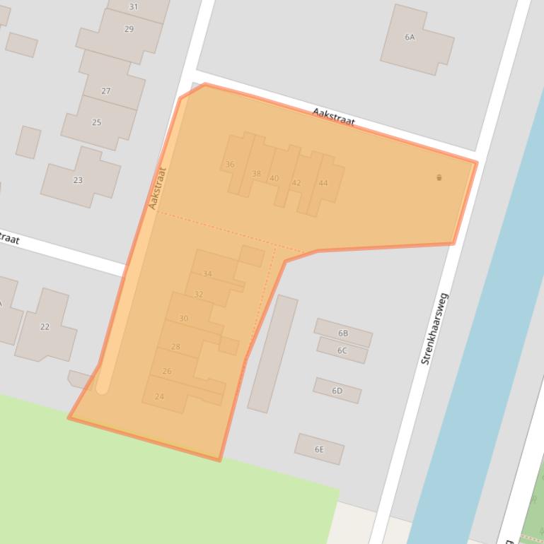 Kaart van postcodegebied 8152CC.