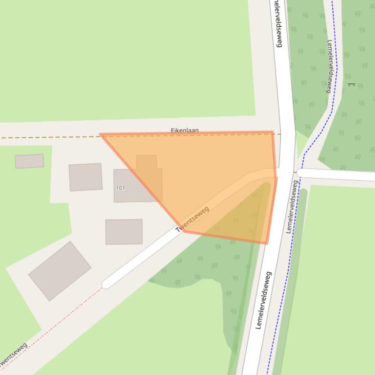 Kaart van postcodegebied 8152DH.