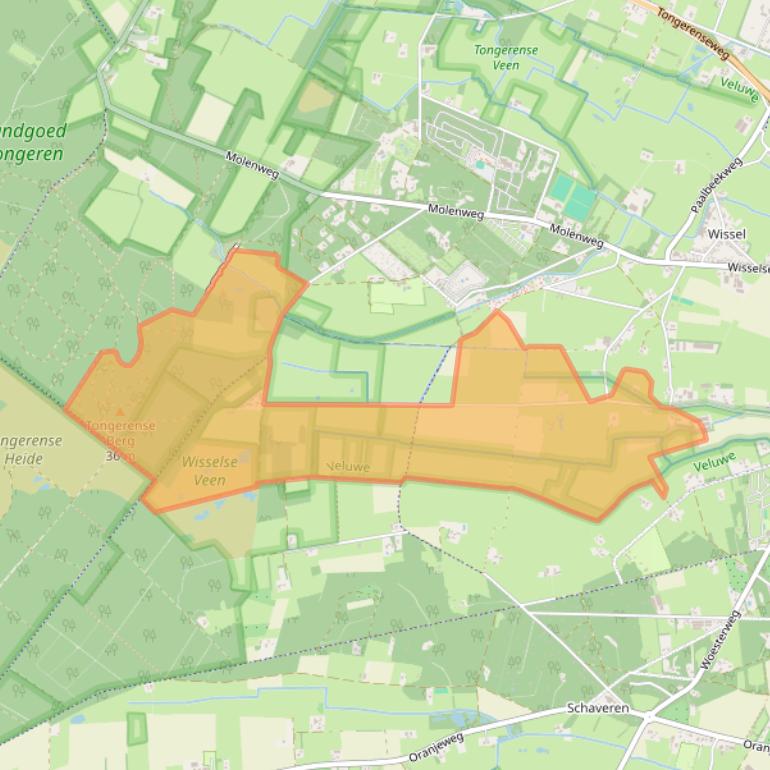 Kaart van postcodegebied 8162RJ.