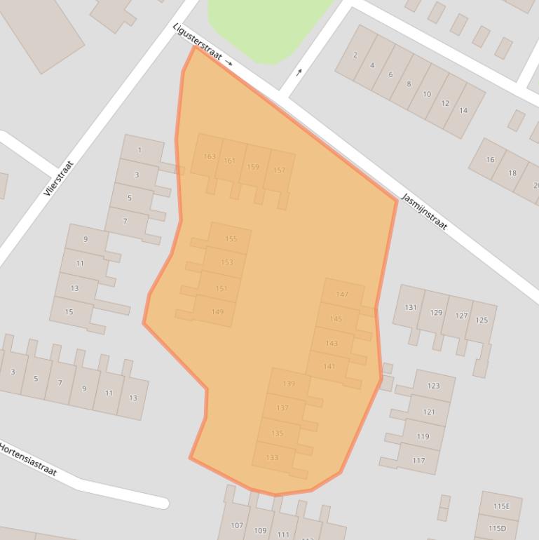 Kaart van postcodegebied 8171AN.