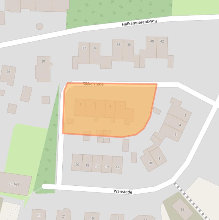 Kaart van postcodegebied 8171GA.