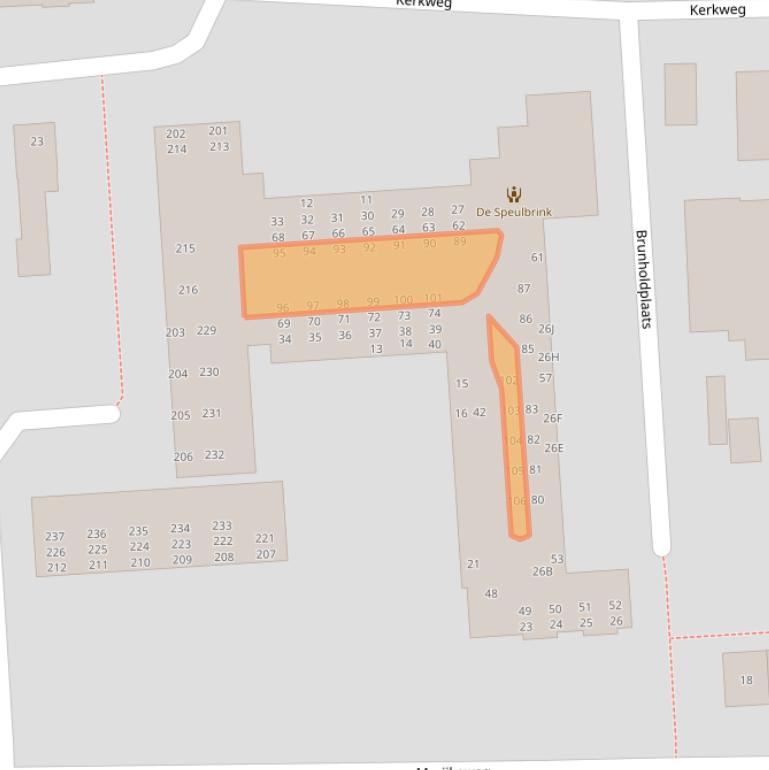 Kaart van postcodegebied 8171VD.