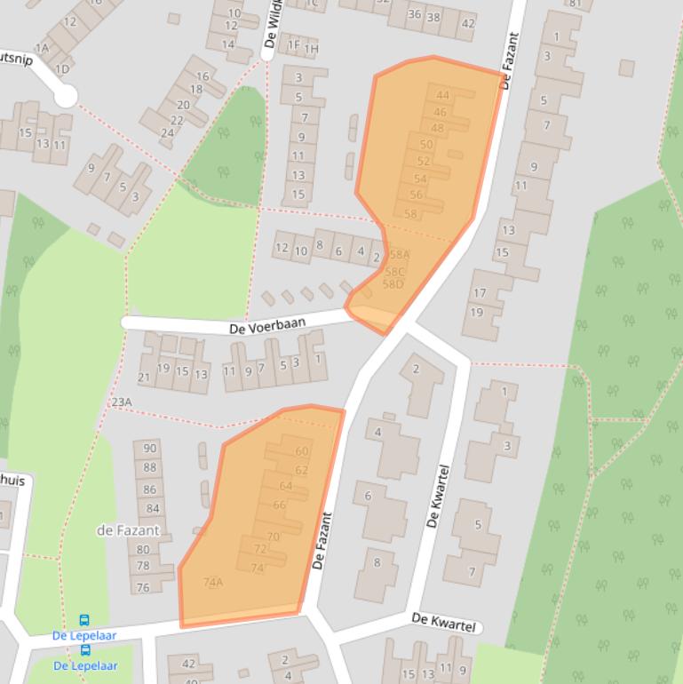 Kaart van postcodegebied 8251ML.