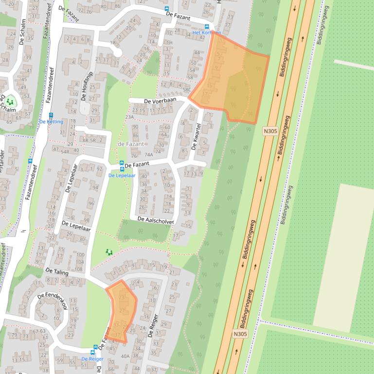 Kaart van postcodegebied 8251MP.