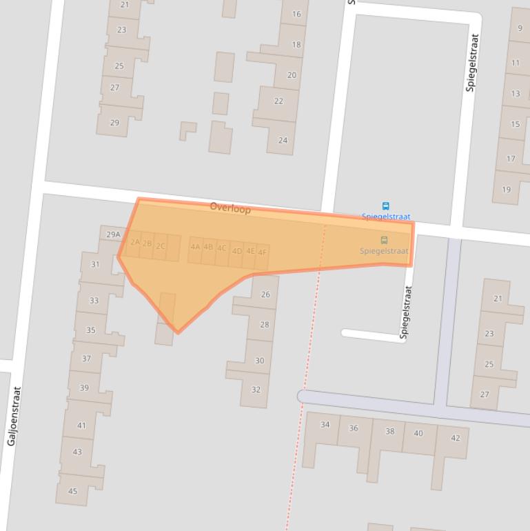 Kaart van postcodegebied 8251QA.