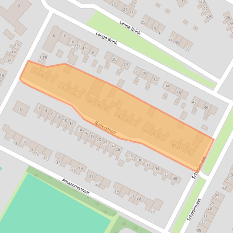 Kaart van postcodegebied 8315AK.