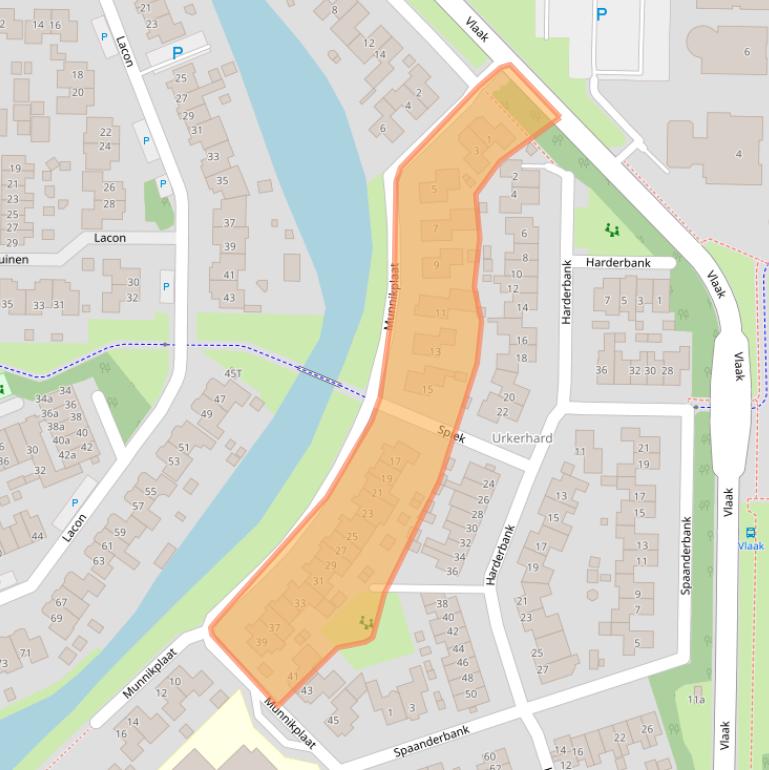 Kaart van postcodegebied 8321RN.