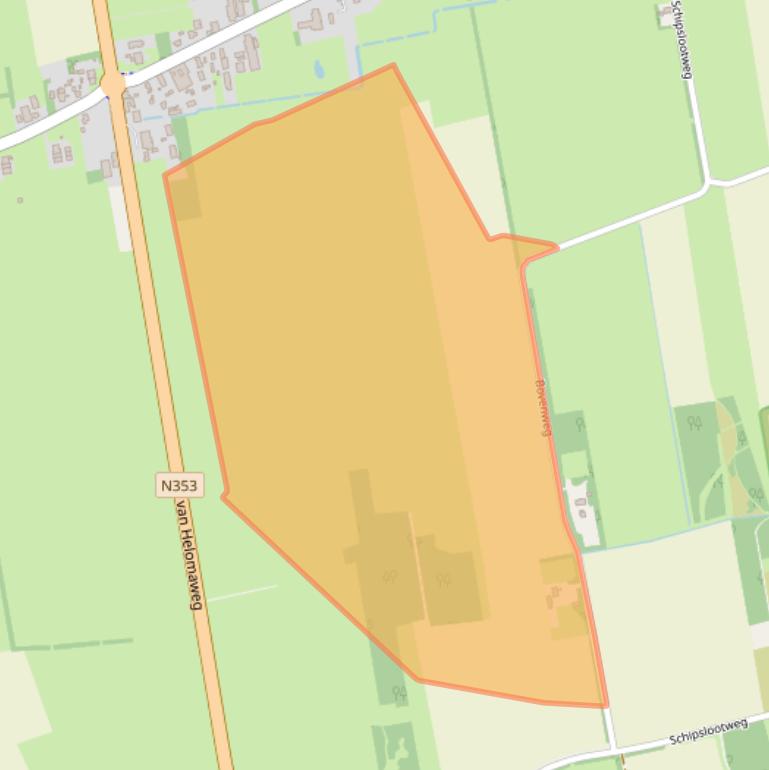 Kaart van postcodegebied 8351GA.