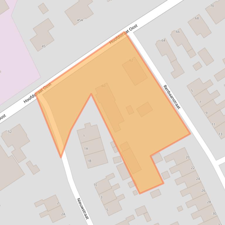 Kaart van postcodegebied 8391AX.